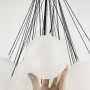 Зображення Люстра-пучок Pumpo Bubbles в чорному корпусі ⌀ 70 см 37 кульок ИМ Light-Deco 4 
