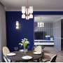 Изображение Люстра в корпусі латунь з видовженими матовими плафонами ИМ Light-Deco 3 