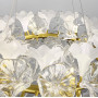 Зображення Підвісна дизайнерська люстра прикрашена квітами ИМ Light-Deco 2 