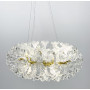 Зображення Підвісна дизайнерська люстра прикрашена квітами ИМ Light-Deco 3 