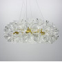 Зображення Підвісна дизайнерська люстра прикрашена квітами ИМ Light-Deco 