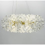 Зображення Підвісна дизайнерська люстра прикрашена квітами ИМ Light-Deco 5 