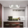 Зображення Дизайнерська LED люстра з фактурним склом ИМ Light-Deco 