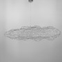 Изображение Дизайнерська декоративна срібна люстра-хмаринка LED CLOUD ИМ Light-Deco 7 