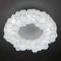 Зображення Стельова люстра з білим футуристичним корпусом Ø50 см ИМ Light-Deco 4 