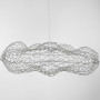 Изображение Дизайнерська декоративна срібна люстра-хмаринка LED CLOUD ИМ Light-Deco 5 