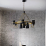 Изображение Дизайнерська люстра з унікальним дворівневим каркасом ИМ Light-Deco 