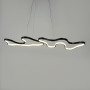 Зображення Ефектна видовжена чорна люстра у корпусі 98х31 см ИМ Light-Deco 4 