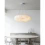 Зображення Підвісна люстра з білим футуристичним корпусом Ø70 см ИМ Light-Deco 4 