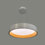 Изображение Біла підвісна люстра з деревʼяною фурнітурою Ø45 см ИМ Light-Deco 2 