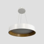 Изображение Біла підвісна люстра з деревʼяною фурнітурою Ø45 см ИМ Light-Deco 5 