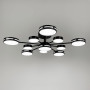 Зображення Чорна світлодіодна люстра Ø 85 см 85 Вт ИМ Light-Deco 