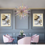 Изображение Люстра SPUTNIK non-ferrous з скляними паличками ИМ Light-Deco 6 
