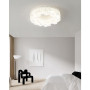 Зображення Стельова люстра з білим футуристичним корпусом Ø50 см ИМ Light-Deco 3 