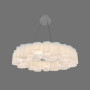 Зображення Підвісна люстра з білим футуристичним корпусом Ø70 см ИМ Light-Deco 