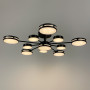 Зображення Чорна світлодіодна люстра Ø 85 см 85 Вт ИМ Light-Deco 4 