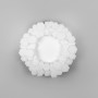 Зображення Стельова люстра з білим футуристичним корпусом Ø50 см ИМ Light-Deco 5 