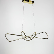 Люстра підвісна ЛЕД Light House LNF-17386 78W 100 см золото