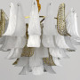 Изображение Незрівнянна ярусна люстра у квіткових мотивах Ø80 см ИМ Light-Deco 3 