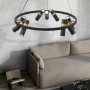 Зображення Сучасний світильник Spoor з плафонами-спотами ИМ Light-Deco 3 