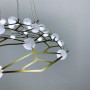 Зображення Підвісна LED люстра Sunnysky у золотому корпусі ИМ Light-Deco 2 