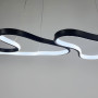 Зображення Ефектна видовжена чорна люстра у корпусі 98х31 см ИМ Light-Deco 1 