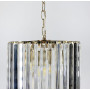 Зображення Розкішка кришталева підвісна люстра у золотому каркасі ИМ Light-Deco 5 