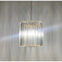 Зображення Розкішка кришталева підвісна люстра у золотому каркасі ИМ Light-Deco 4 