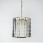 Зображення Розкішка кришталева підвісна люстра у золотому каркасі ИМ Light-Deco 