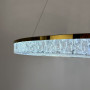 Зображення Золота кільцева люстра з епоксидною смолою Ø 80 см ИМ Light-Deco 3 