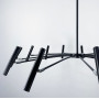 Зображення Сучасна трубчаста люстра з 12 регулюючими плафонами ИМ Light-Deco 1 