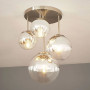 Изображение Стельова люстра з 4-ма комбінованими плафонами ИМ Light-Deco 5 