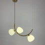 Зображення Вражаюча люстра MODERN FLORAL ARCH на 3 плафони ИМ Light-Deco 5 
