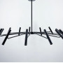 Зображення Сучасна трубчаста люстра з 12 регулюючими плафонами ИМ Light-Deco 2 