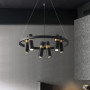 Зображення Сучасна модель світильника Spoor на тросах зі спотами ИМ Light-Deco 3 