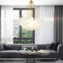 Зображення Люстра-пучок Pumpo Bubbles в золотому корпусі ⌀ 70 см 37 кульок ИМ Light-Deco 6 