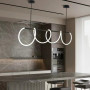 Зображення Люстра підвісна ЛЕД Light House LNF-17509 82W 150см BK чорна з гнучкою стрічкою ИМ Light-Deco 3 