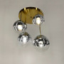 Изображение Стельова люстра з 4-ма комбінованими плафонами ИМ Light-Deco 4 