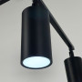 Изображение Чорна люстра на 5 спотів з 3 світловими режимами Ø 60 см ИМ Light-Deco 4 