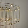 Изображение Невагома золота двоярусна люстра Ø 60 см ИМ Light-Deco 8 