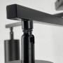 Изображение Чорна люстра на 5 спотів з 3 світловими режимами Ø 60 см ИМ Light-Deco 2 