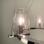 Зображення Підвісна срібна кільцева люстра PAUILLAC 60 см 6 плафонів ИМ Light-Deco 6 
