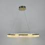 Зображення Золота кільцева люстра з епоксидною смолою Ø 80 см ИМ Light-Deco 1 