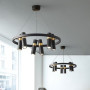 Зображення Сучасна модель світильника Spoor на тросах зі спотами ИМ Light-Deco 1 