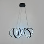 Зображення Розкішна чорна люстра MARCELA Ø 70 см ИМ Light-Deco 3 