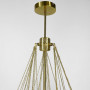 Зображення Люстра-пучок Pumpo Bubbles в золотому корпусі ⌀ 70 см 37 кульок ИМ Light-Deco 4 