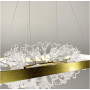 Зображення Видовжена люстра з ніжними декоративними квітами ИМ Light-Deco 2 