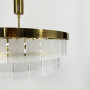Зображення Підвісна люстра з акриловими матовими пластинами Ø 80 см ИМ Light-Deco 