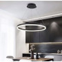 Зображення Сучасна LED люстра у чорному каркасі ИМ Light-Deco 3 