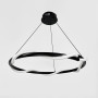 Изображение Люстра із чорним кільцем та обплетеним неоном Ø 60 см ИМ Light-Deco 